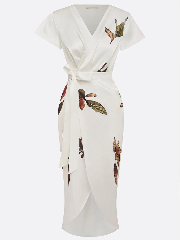 Adeline™ | Elegant Wrap Dress