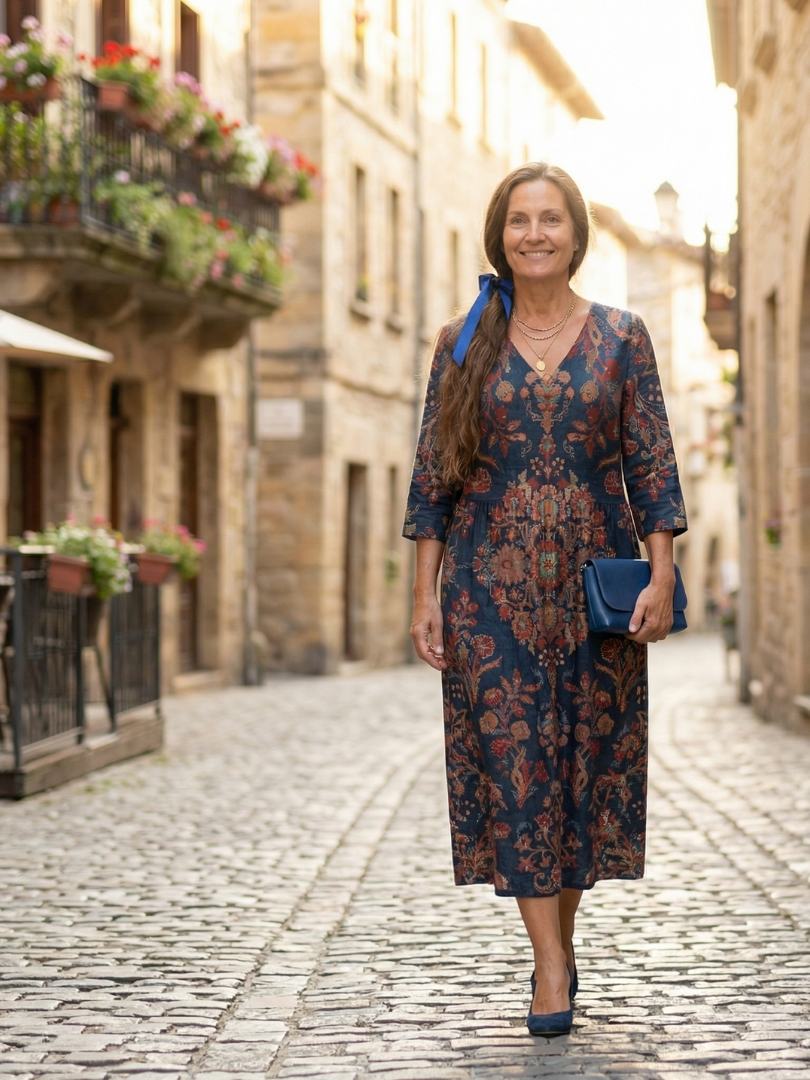 Ainsley | Soft Form Midi Dress