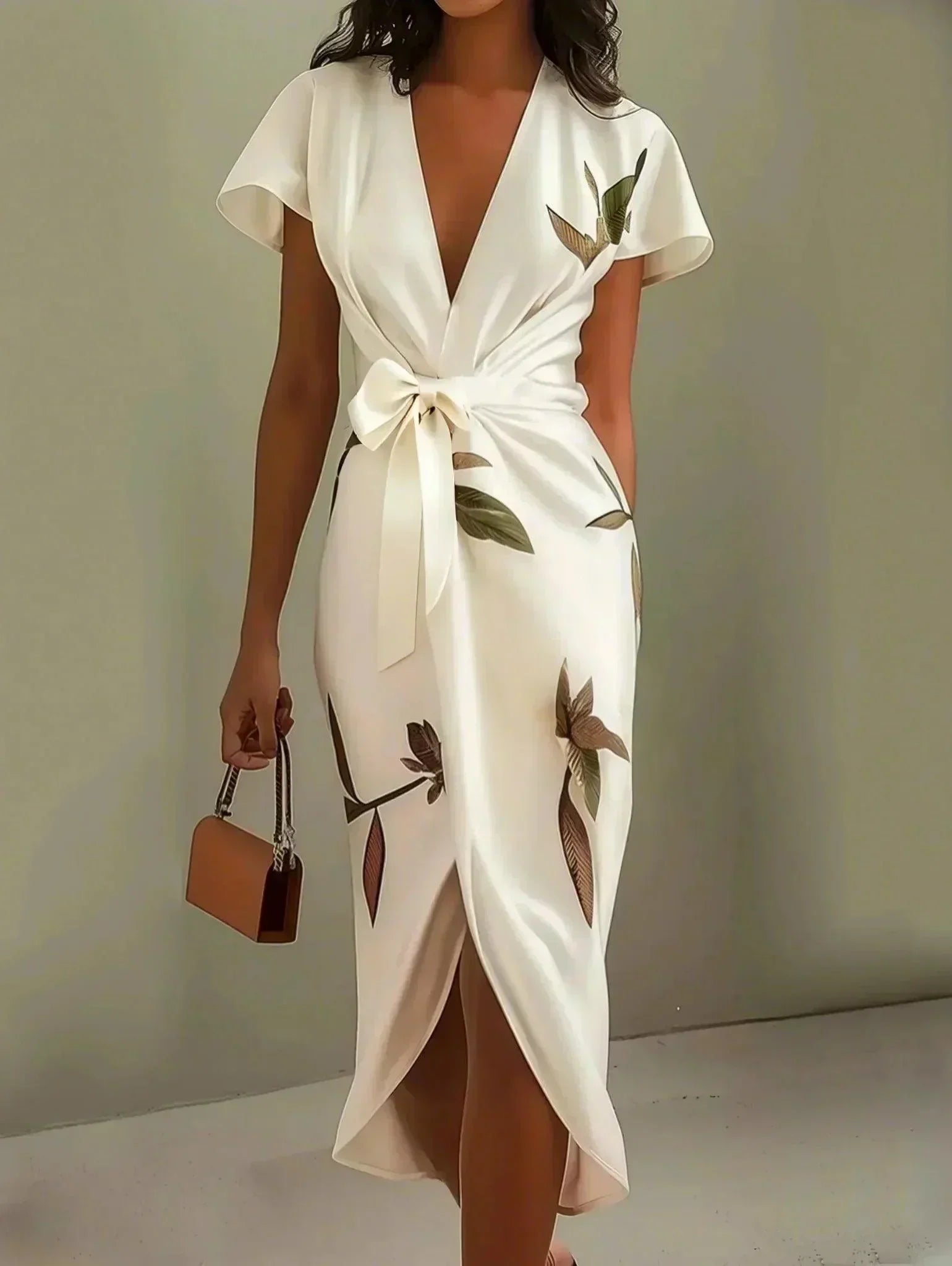 Adeline™ | Elegant Wrap Dress