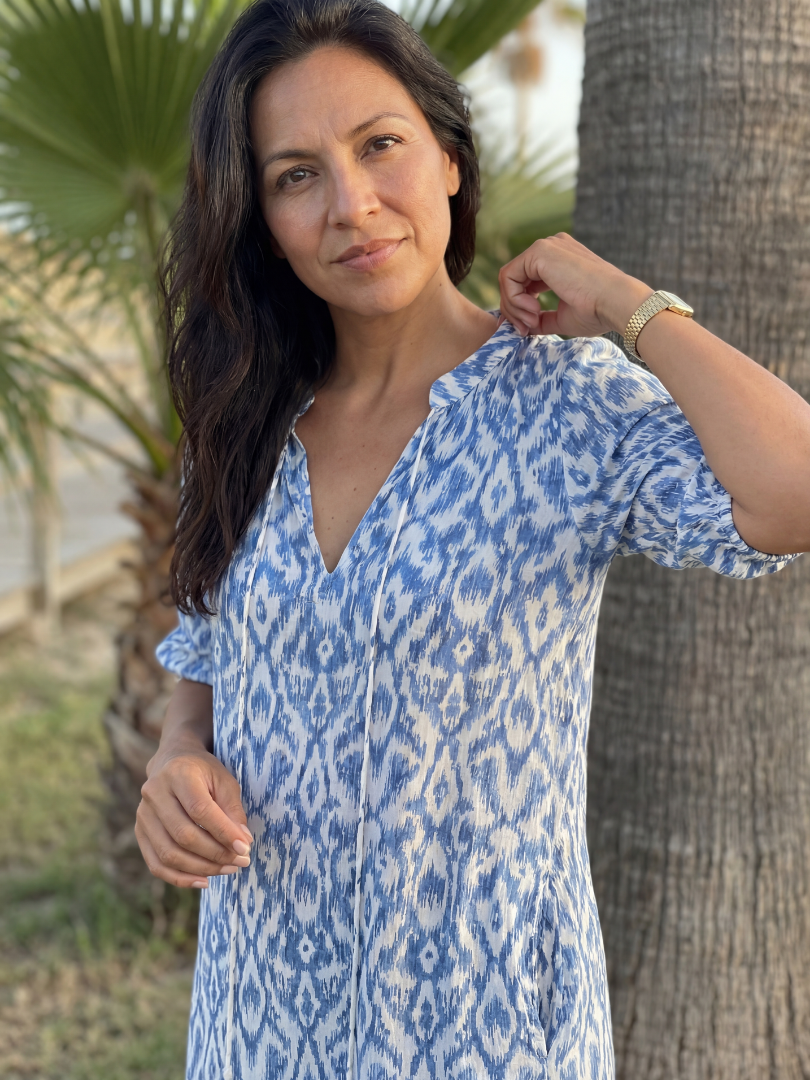 Vivian | Coastal Midi Dress