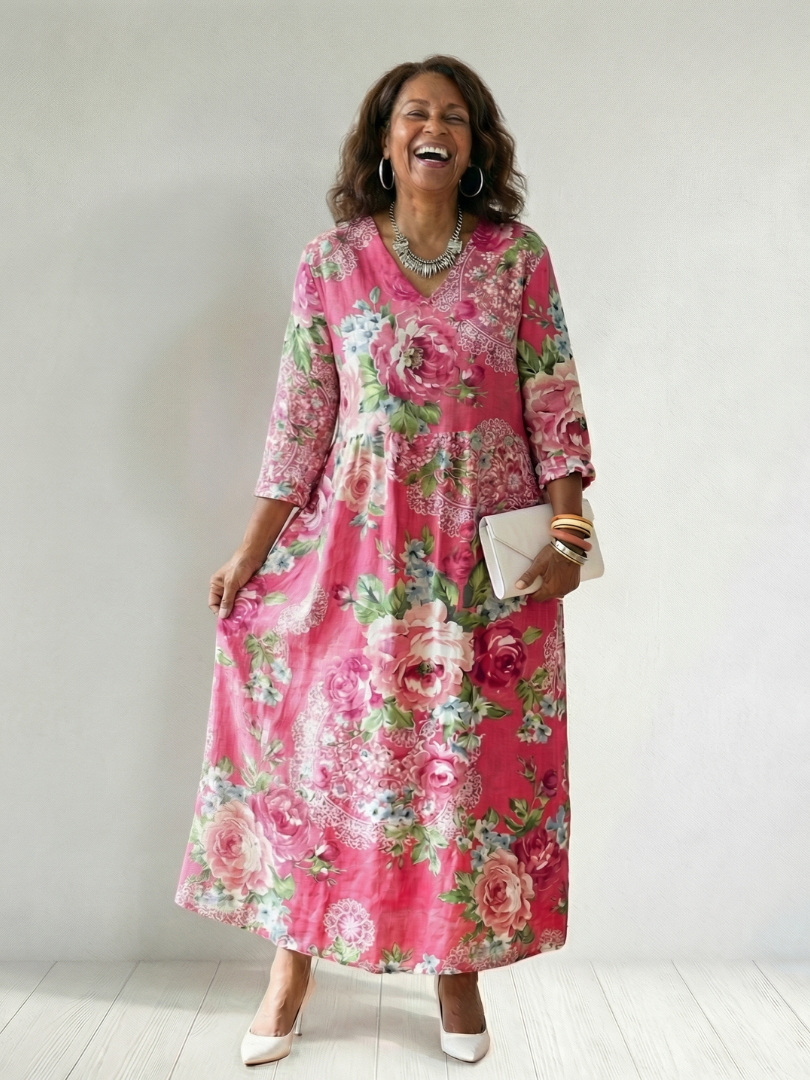 Brooklyn | Garden Bloom Midi Dress
