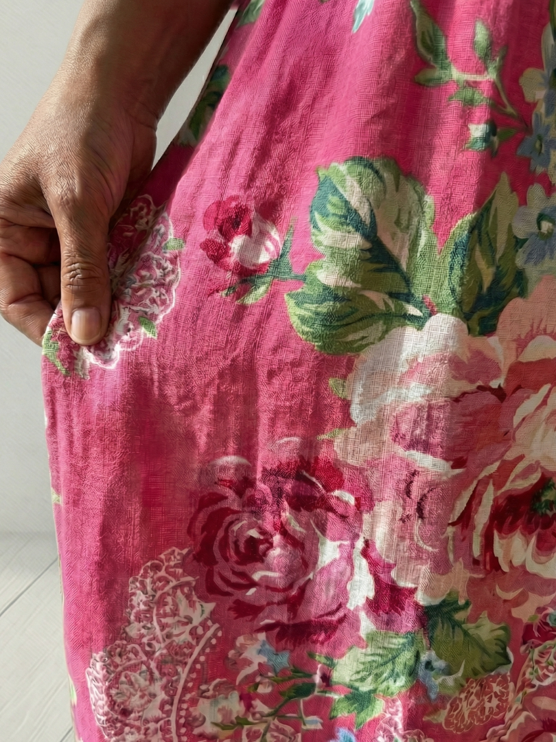 Camila | Garden Bloom Midi Dress