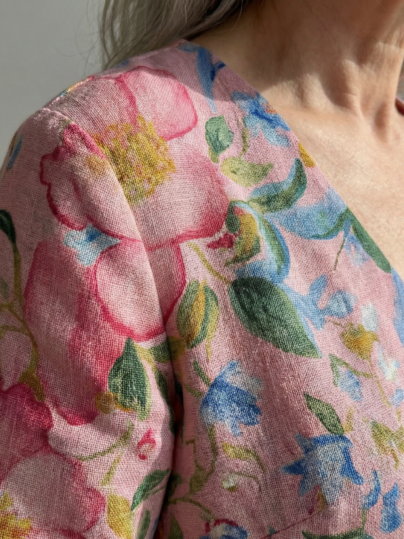 Nora | Light Form Floral Midi Dress