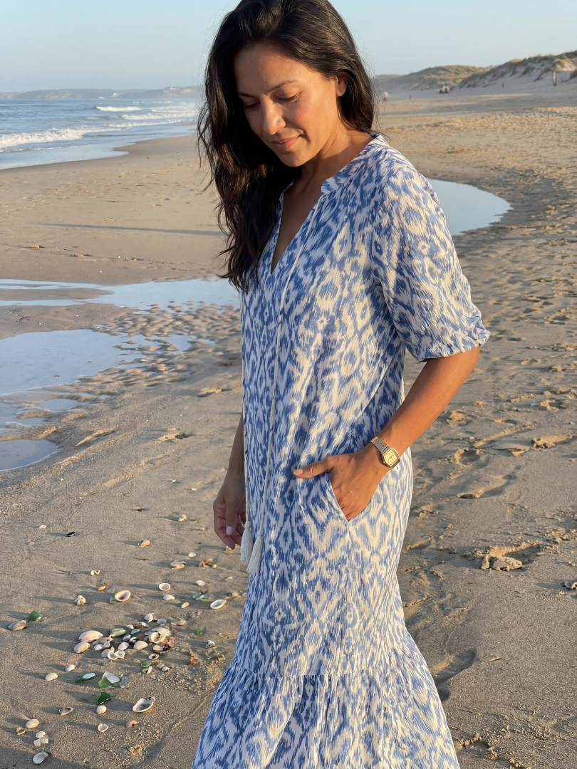 Vivian | Coastal Midi Dress
