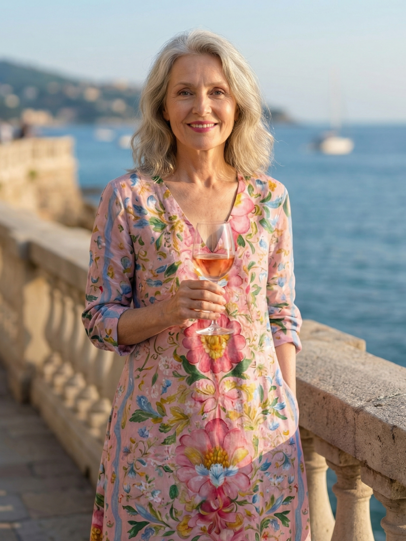 Quinn | Light Form Floral Midi Dress