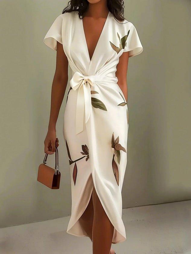 Adeline™ | Elegant Wrap Dress