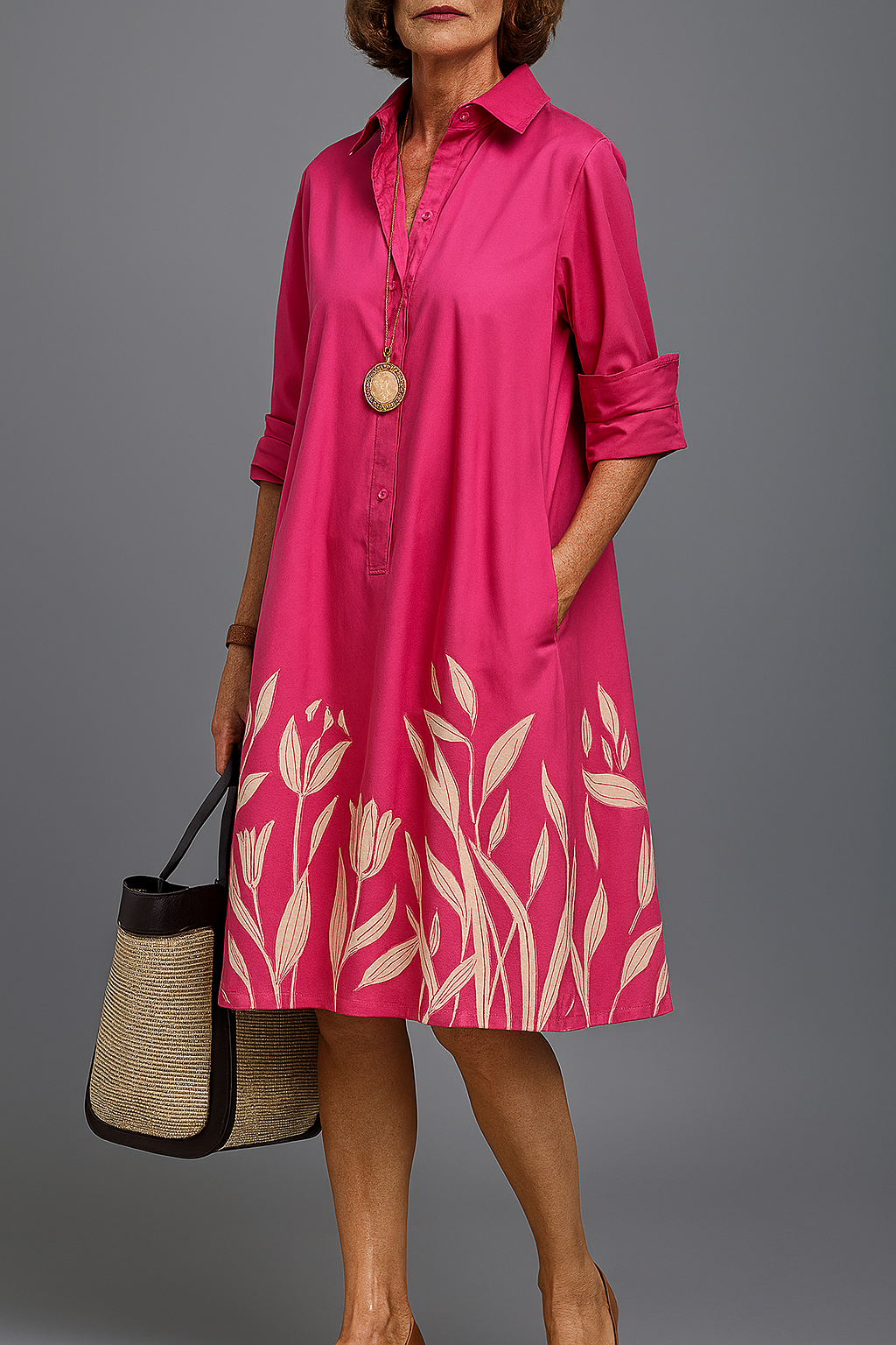 Autumn | Carefree and Stylish Midi Dress
