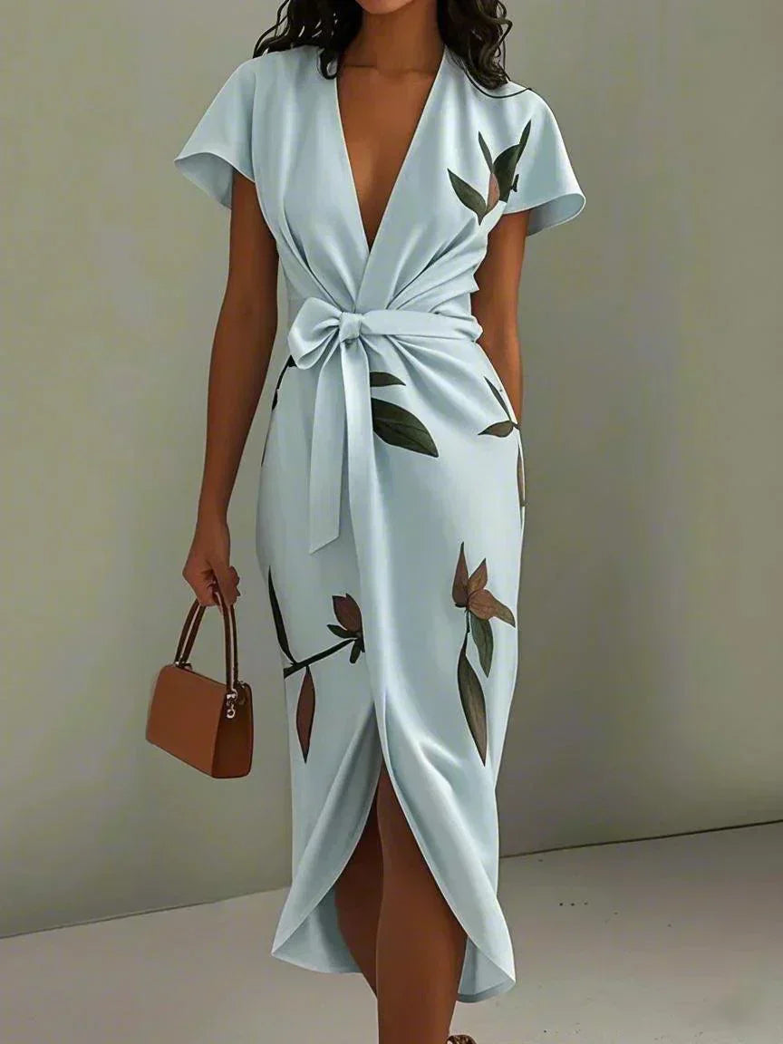 Adeline™ | Elegant Wrap Dress